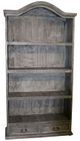 Million Dollar Rustic Charcoal Grey Bookcase-0