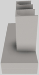 Vent-A-Hood® 54" Stainless Steel Contemporary Wall Mounted Range Hood-1