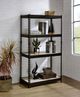 ACME Furniture Decmus Black/Natural 60" Bookshelf-1