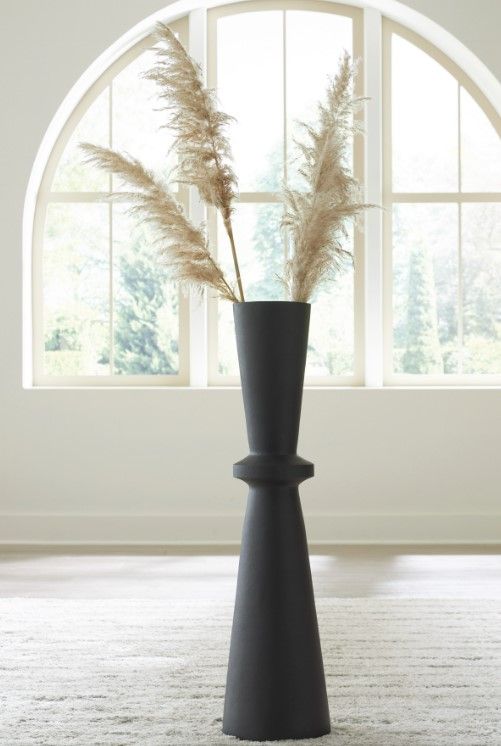 Signature Design by Ashley® Collisten Black 9" Vase-3