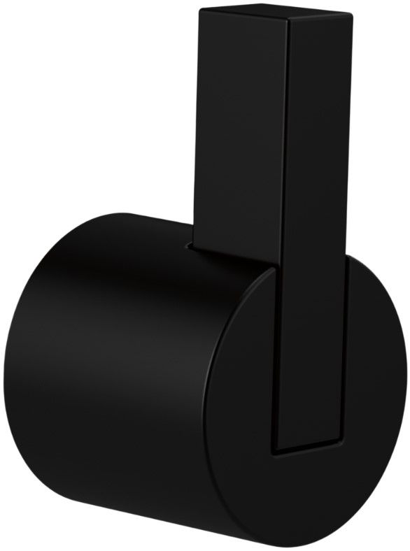 Brizo Litze® Matte Black Single-Handle Floor Mount Tub Filler Lever Handle Kit-0