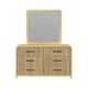 Elements International Ridgemont Natural 3pc King Storage Bedroom-2