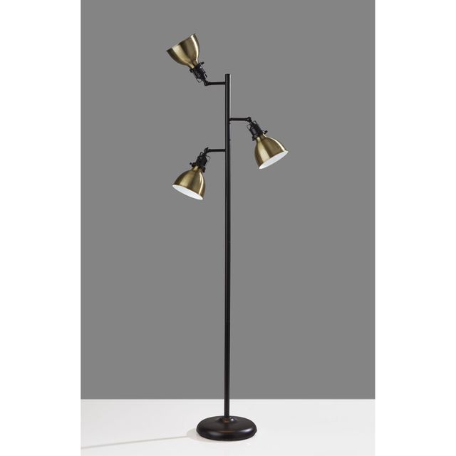 Adesso® Alden Antique Bronze Tree Lamp-2