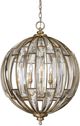 Uttermost® Vicentina Burnished Silver 6-Light Pendant-0