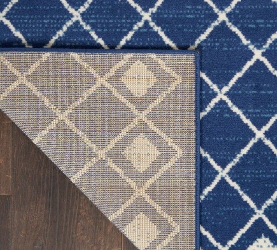 Nourison Home™ Grafix Navy 5'x7' Style 1 Area Rug-2