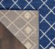 Nourison Home™ Grafix Navy 5'x7' Style 1 Area Rug-2