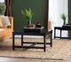 Crestview Collection Meridian Painted Black Cocktail Table-1