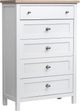 Magnussen Home® Windmill Harbour Sand/White Whisp Drawer Chest-0