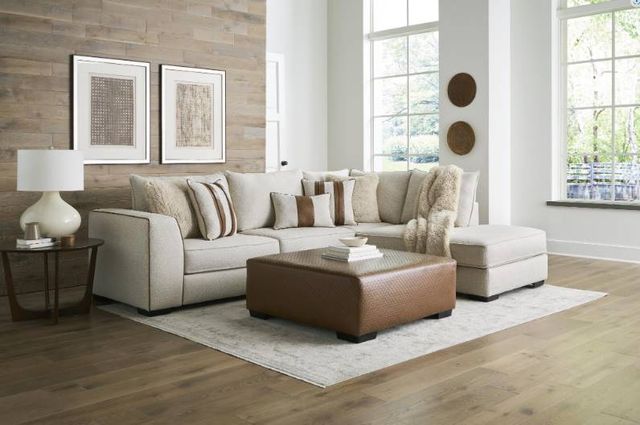 Inspired Home 340 2-Piece Pissaro Sand L-Shape Sectional and Chaise-1