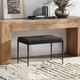 Classic Home Dark Bronze/Onyx Black 28" Bench-1