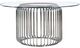 Coaster® Veena Clear/Chrome Round Dining Table-0