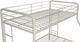 dhp furniture® Dusty Off White Twin/Full Bunk Bed-4