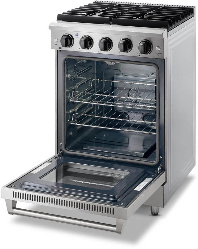 Thor Kitchen® 24" Stainless Steel Pro Style Gas Range-1