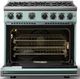 Viking® 7 Series 36" Splash Pro Style Natural Gas Range-1
