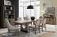 Magnussen Home® Tristan Swiss Coffee Brown Trestle Dining Table-1