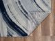 KAS Rugs Illusions Blue/Ivory Elements 5'x8' Area Rug-3