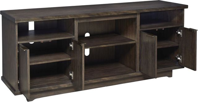 Signature Design by Ashley® Brazburn Dark Brown 66" TV Stand-2