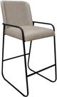 International Furniture Direct Comala Marfil Upholstered Barstool-0