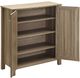 Coaster® Marisa Dark Taupe 4-Shelf Shoe Cabinet-1