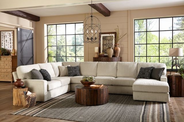 Best® Home Furnishings Customizable Dovely 5-Piece Sectional Sofa and Chaise-1