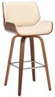 Armen Living Tyler Cream 30" Swivel Bar Stool-0