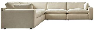 Benchcraft® Elyza 5-Piece Linen L-Shape Sectional