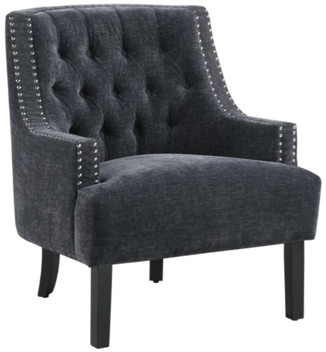 Homelegance® Charisma Black Accent Chair-0