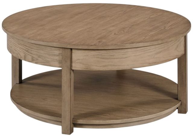 Creek Side Customs Costa Way Taupe Lift Top Round Cocktail Table-0