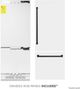 ZLINE Autograph Edition 30" 16.1 Cu. Ft. White Matte Built-In Bottom Freezer Refrigerator-3