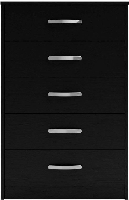 Signature Design by Ashley® Finch Black Chest of Drawers-1