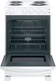 GE® 24" White Freestanding Electric Range-1