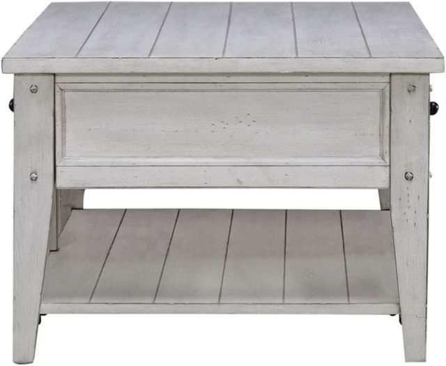 Liberty Furniture Lake House 3-Piece Weathered White Occasional Table Set-2