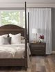 Pulaski™ Asher Park Piano Brown Queen Poster Bed-4