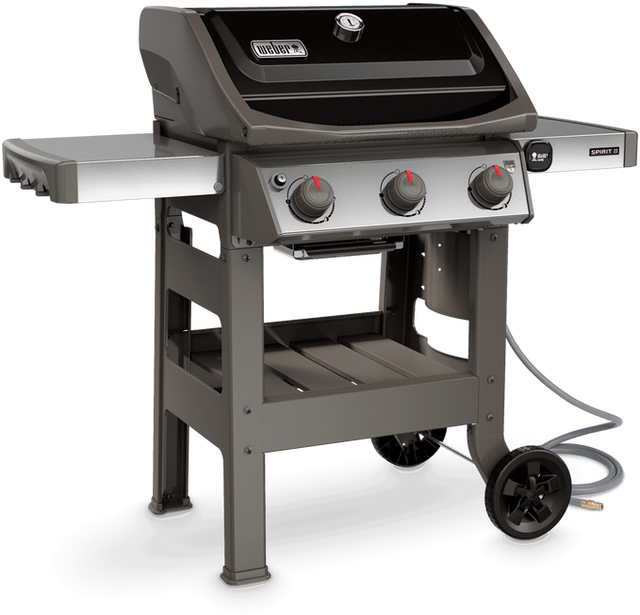 Weber® Spirit® II E-310 3-Burner Black Freestanding Natural Gas Grill-1