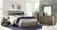 aspenhome® Modern Loft Greystone S-Shaped Nightstand-1