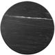 Bassett Mirror Jennings Black Nesting Small Cocktail Table with Brown Base-4