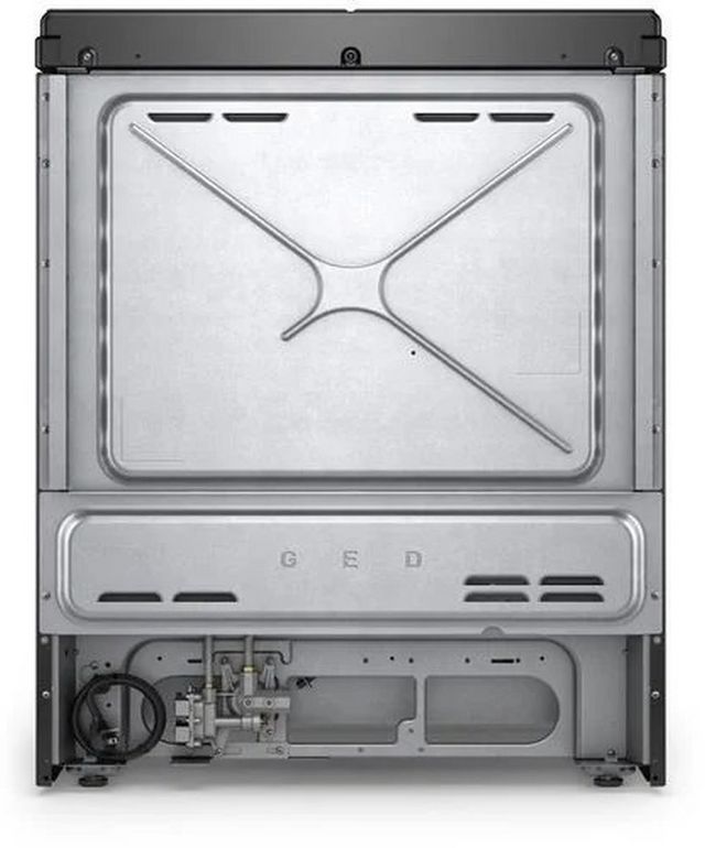 Whirlpool® 30" Smart Slide-In Gas Range-White-1