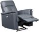 Mazin Furniture Bristow Blue-Grey Power Glider Recliner-1