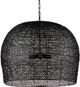 Currey & Company Piero Satin Black Large Pendant Lighting-3