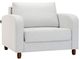 Luonto® Furniture Flex White Cot Size Chair Sleeper-1