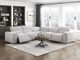 Homelegance® Phoebe 5-Piece Light Gray Modular Power Reclining Sectional with Power Headrests-1