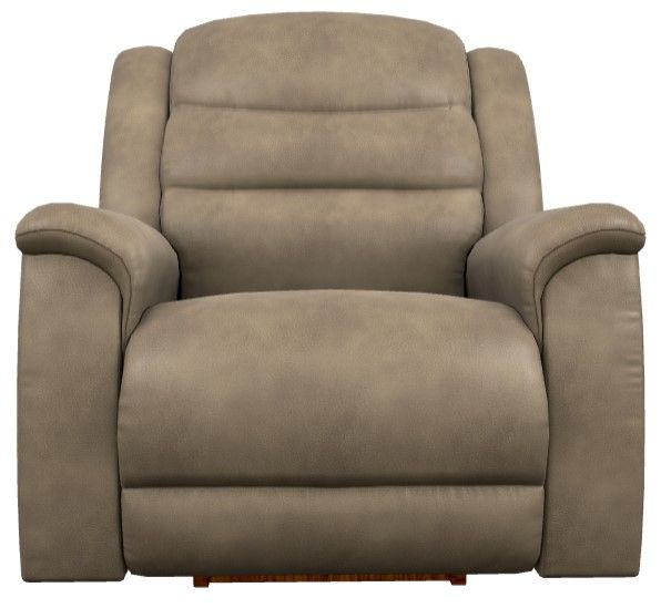 La-Z-Boy® Redwood Mushroom Power Rocking Recliner with Headrest and Lumbar-1