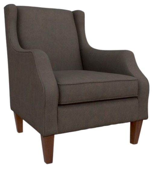 Best® Home Furnishings Customizable Keatling Leather Chair with Dark Walnut Legs-0