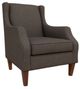 Best® Home Furnishings Customizable Keatling Leather Chair with Dark Walnut Legs-0