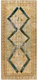 Surya Antique One of a Kind Brown 5'x13' Area Rug-0