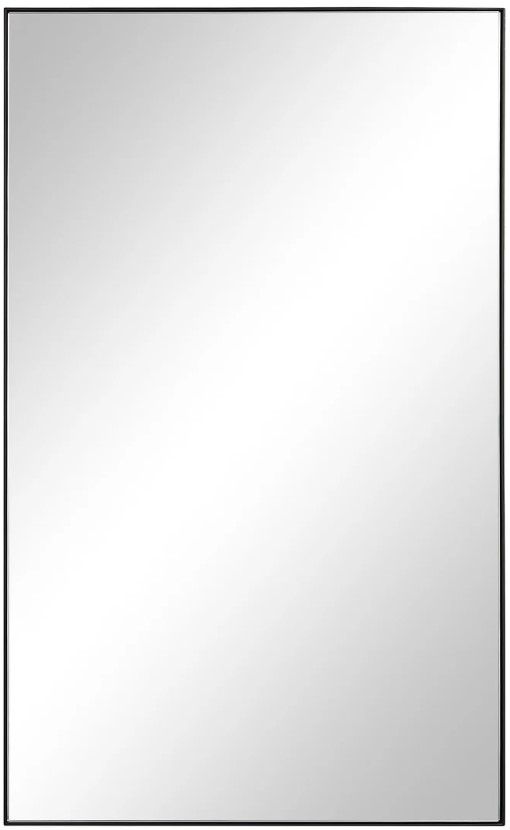 Renwil® Loutro Matte Black Accent Mirror-0