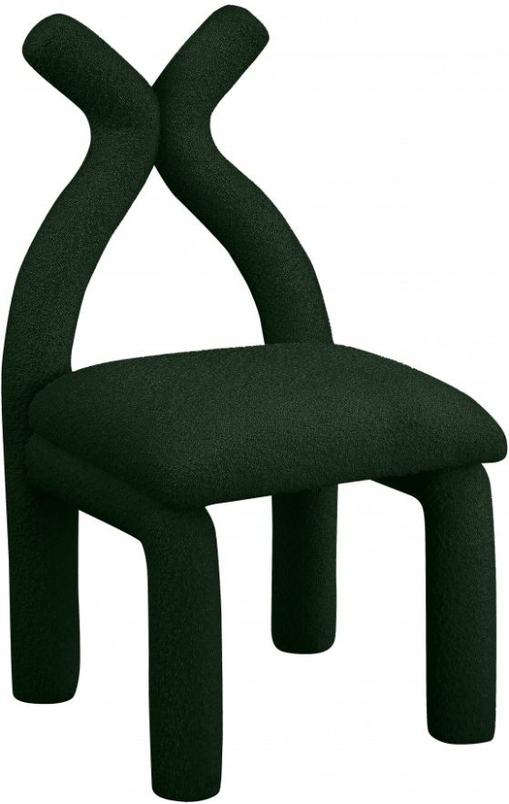 Meridian Furniture Xena Green Upholstered Dining Side Chair-0