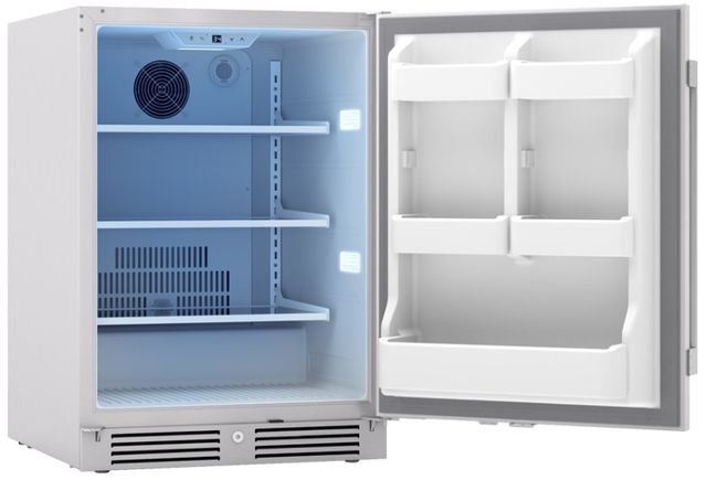 Zephyr Presrv™ 24" Stainless Steel Outdoor Under-Counter Refrigerator -2