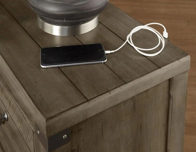 Artisan & Post by Vaughan-Bassett Sedgwick Earl Gray Nightstand-2
