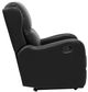 Homelegance® Durant Black Reclining Chair-4